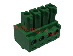 CONNECTEUR VERT - 4 POINTS
