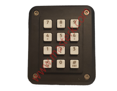 CLAVIER 12 TOUCHES NUMERIQUES (OPTION GARDIANE)